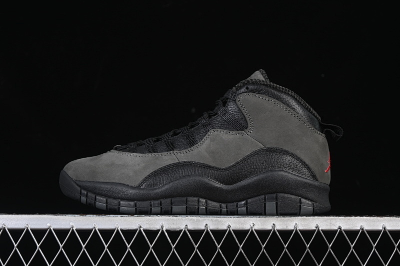 AIR Jordan 10 RETRO SHADOW AJ10 BLACK/DARK GRAY · HJ6779-001, photo 1