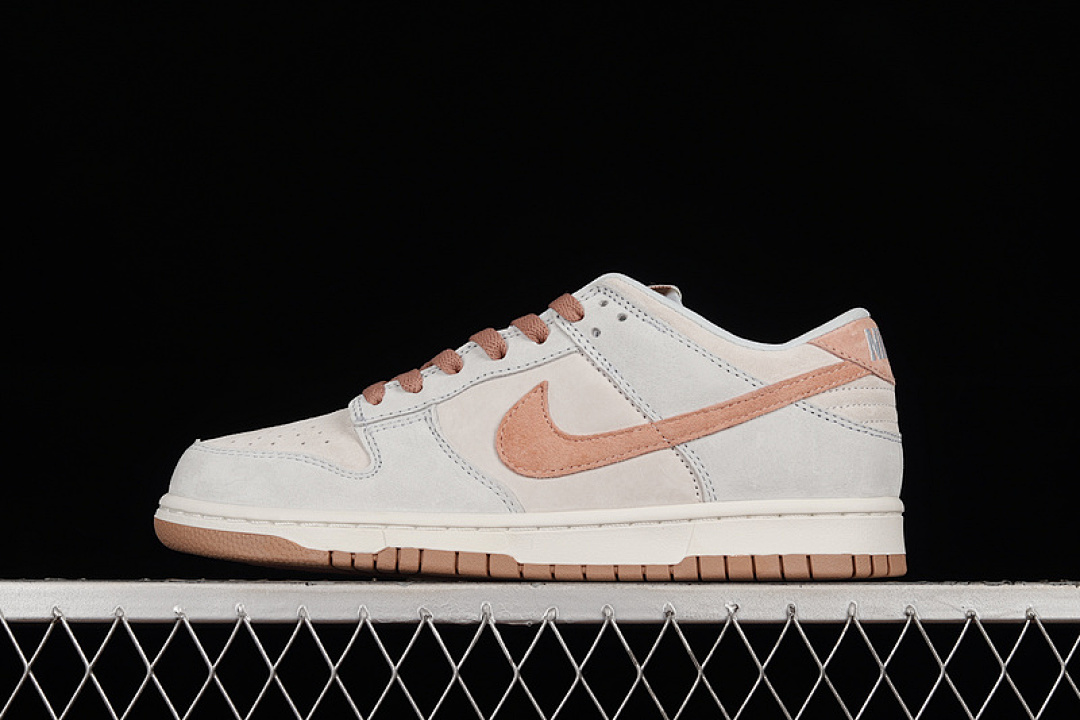 Nike DUNK LOW PREMIUM FOSSIL ROSE PHANTOM/AURA/SUMMIT WHITE · DH7577-001, photo 1