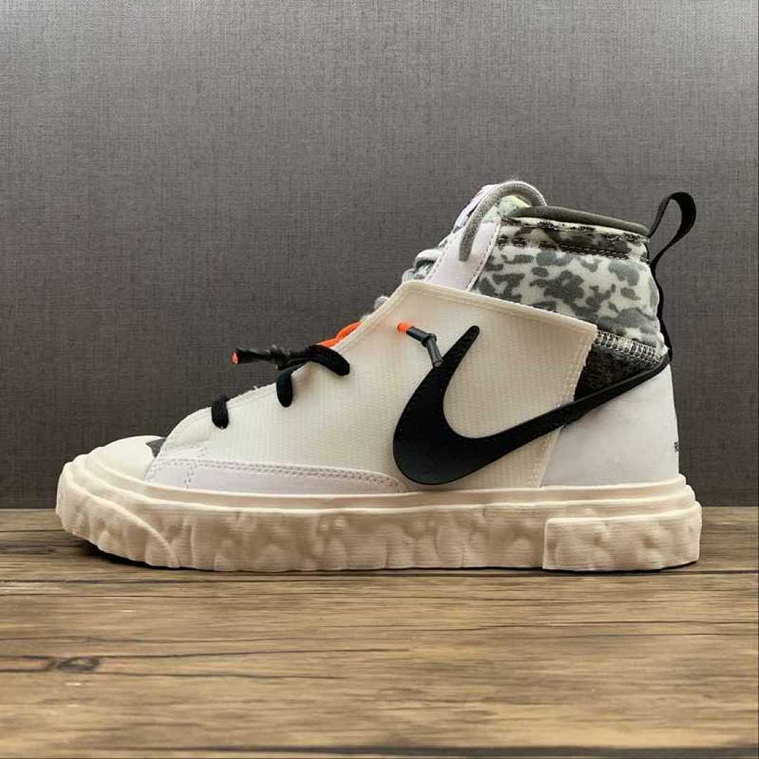 Unbranded [CZ3589-100]-[READYMADE X BLAZER MID WHITE/VAST GREY/VOLT/TOTAL ORANGE]-[UNSIEX:36-45], photo 1
