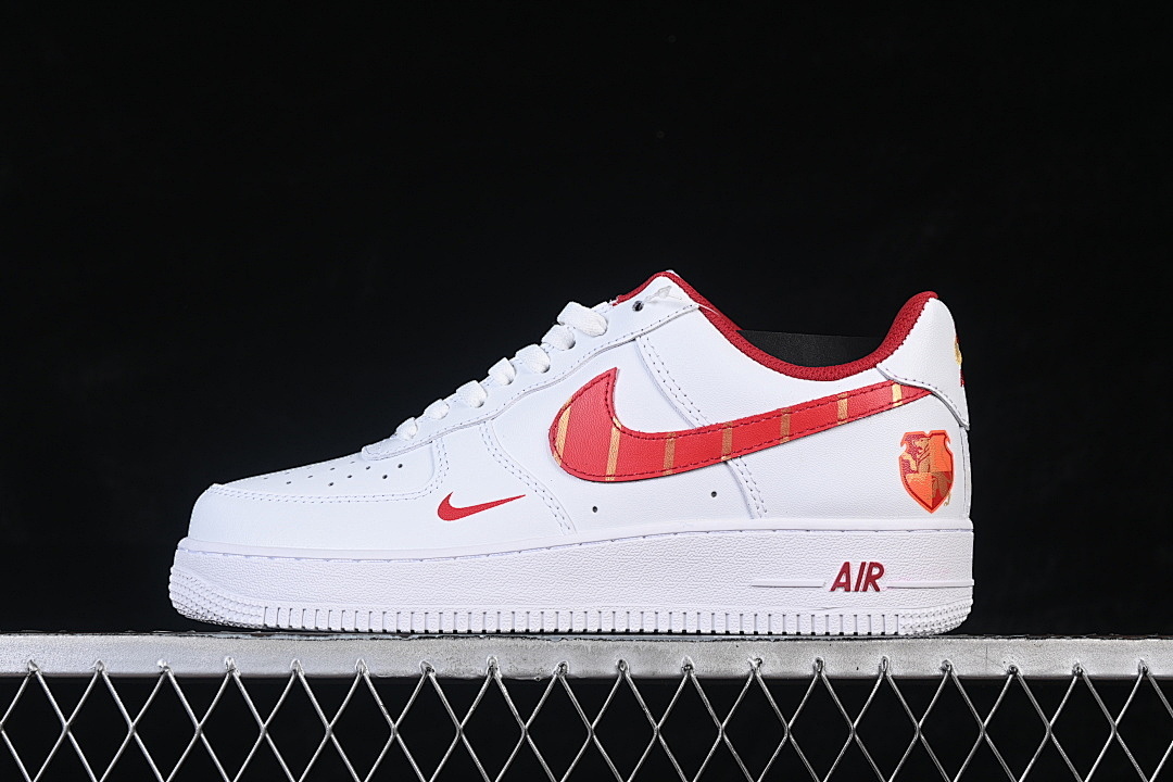 Nike [CW2288-111]-[AIR FORCE 1 07 LOW WHITE/RED]-[WOMAN:36-39]-[MAN:40-45], photo 1