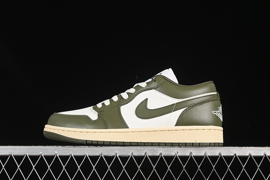 Jordan [DC0774-122]-[AIR JORDAN 1 LOW SAIL/COCONUT MILK/MEDIUM OLIVE]-[WOMAN:36-39]-[MAN:40-46], photo 1