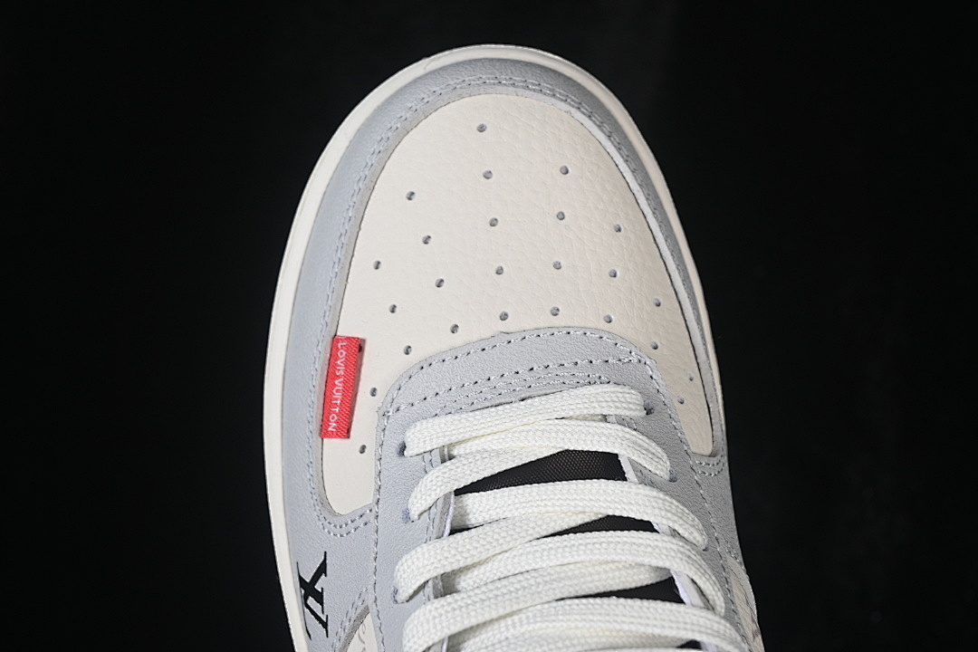 Nike [DF0188-138]-[AIR FORCE 1 07 LOW CASUAL SNEAKERS WHITE/GREY/BLACK]-[WOMAN:36-39]-[MAN:40-45] - Image 10