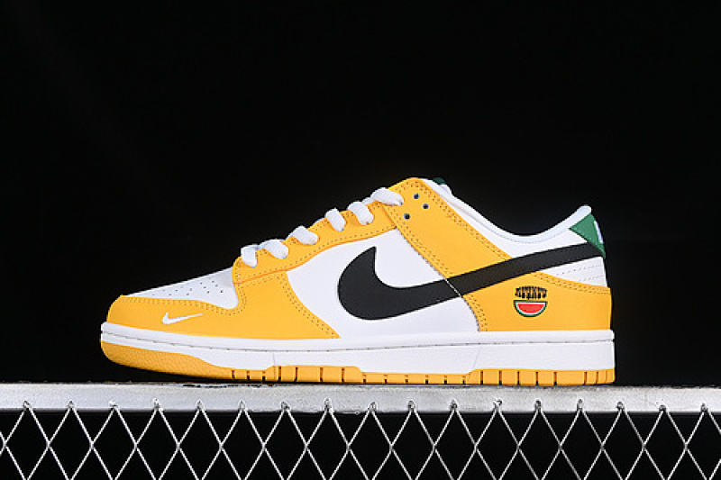 Prada Nike SB DUNK LOW PRADA WHITE/BLACK/YELLOW · DD1391-119, photo 1