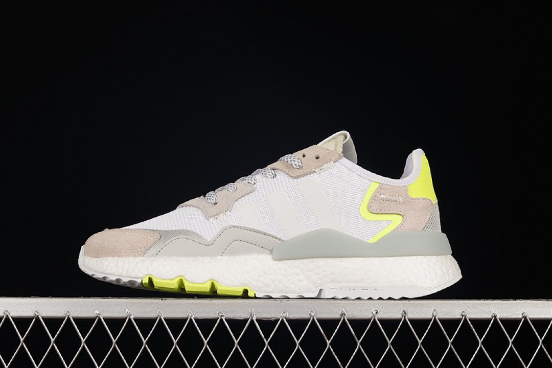 Off-White NITE JOGGER SHOES Off-White/FOOTWEAR WHITE/HI RES YELLOW · CG6098, photo 1