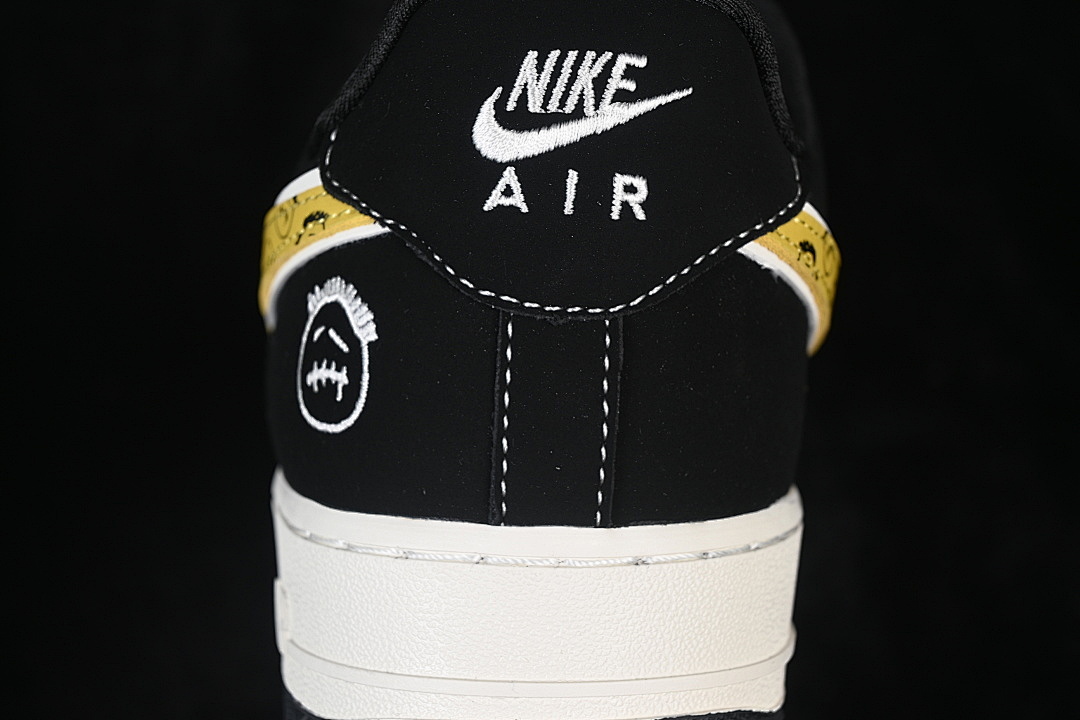 Nike [BK1916-006]-[AIR FORCE 1 07 LOW CASUAL SNEAKERS WHITE/BLACK]-[WOMAN:36-39]-[MAN:40-45] - Image 7