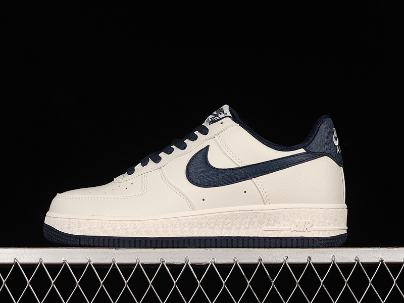 Nike Nike AIR FORCE 1 LOW 07 BEIGE/DARK BLUE/BEIGE · PA3035-068, photo 1