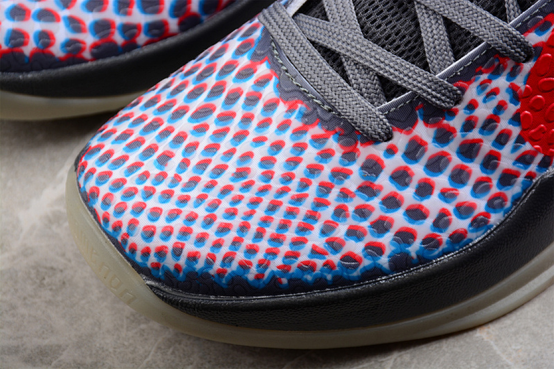Nike [DD2305-003]-[ZOOM KOBE 6 PROTRO 3D HOLLYWOOD DARK GREY/DARING RED/CHLORINE BLUE]-[MAN:40-46] - Image 9