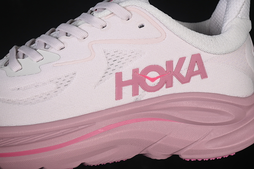 On Running [1162031 RMD]-[CLIFTON 10 KNITTED MESH RUNNING SHOES PINK/PURPLE]-[WOMAN:36-39]-[MAN:40-41] - Image 7