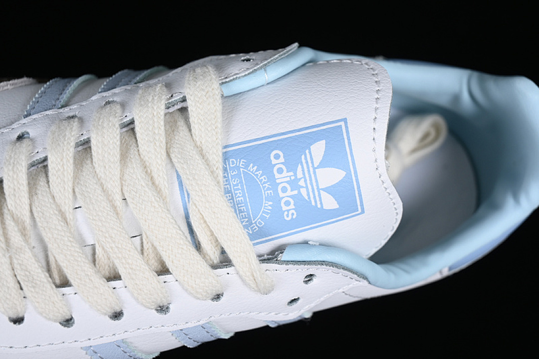 Adidas [ID2055]-[ADIDAS SAMBA VEGAN WHITE/BROWN/BLUE/GREY]-[WOMAN:35-39]-[MAN:40-45] - Image 8