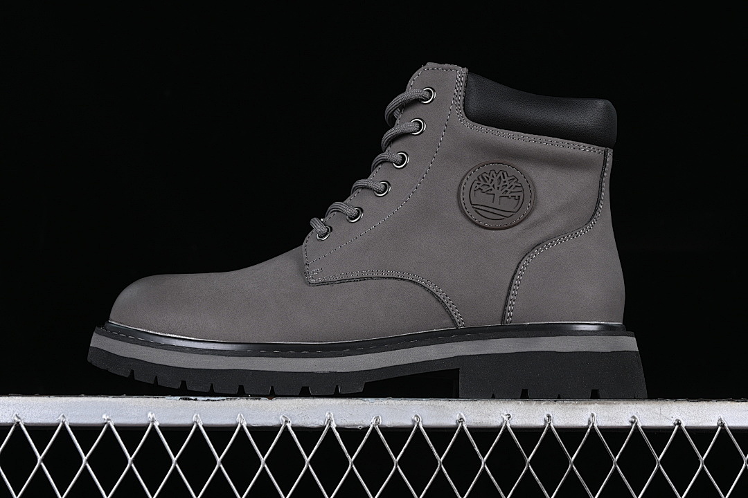 Unbranded [TB10355-13]-[OUTDOOR HIGH TOP CASUAL BOOTS SERIES CONCRETE GREY/BLACK]-[WOMAN:38-39]-[MAN:, photo 1