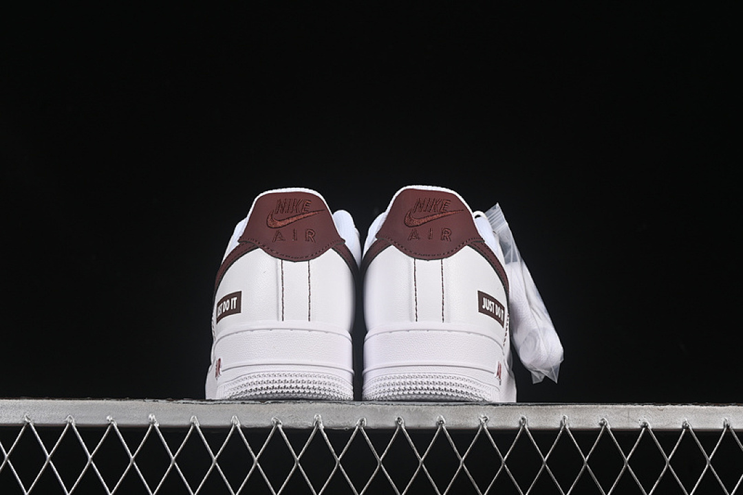 Nike [CW2288-027]-[AIR FORCE 1 07 LOW JUST WHITE/BROWN]-[WOMAN:36-39]-[MAN:40-45] - Image 14