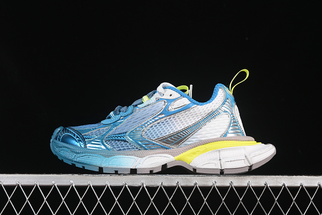 Balenciaga [W3XTS9479]-[BA*LEN*CIAGA PHANTOM SNEAKER WHITE/BLUE/YELLOW]-[WOMAN:35-39]-[MAN:40-46] - Image 17