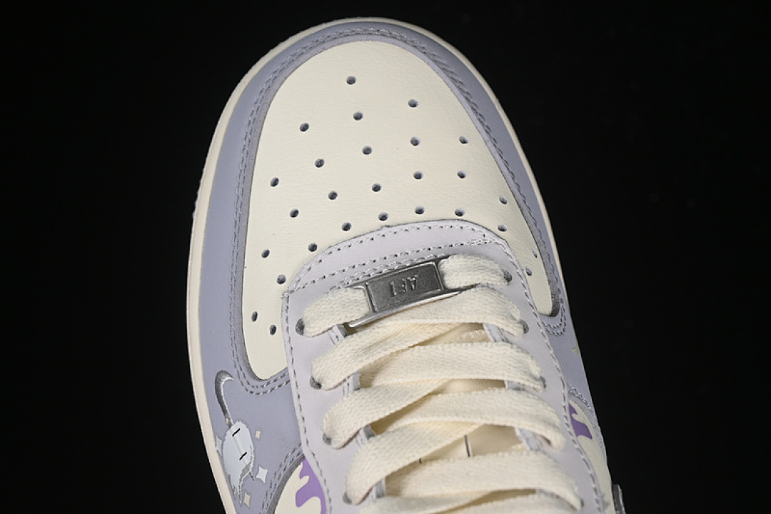Nike [DB3301-221]-[AIR FORCE 1 07 LOW WHITE/PURPLE]-[WOMAN:36-39]-[MAN:40-45] - Image 10