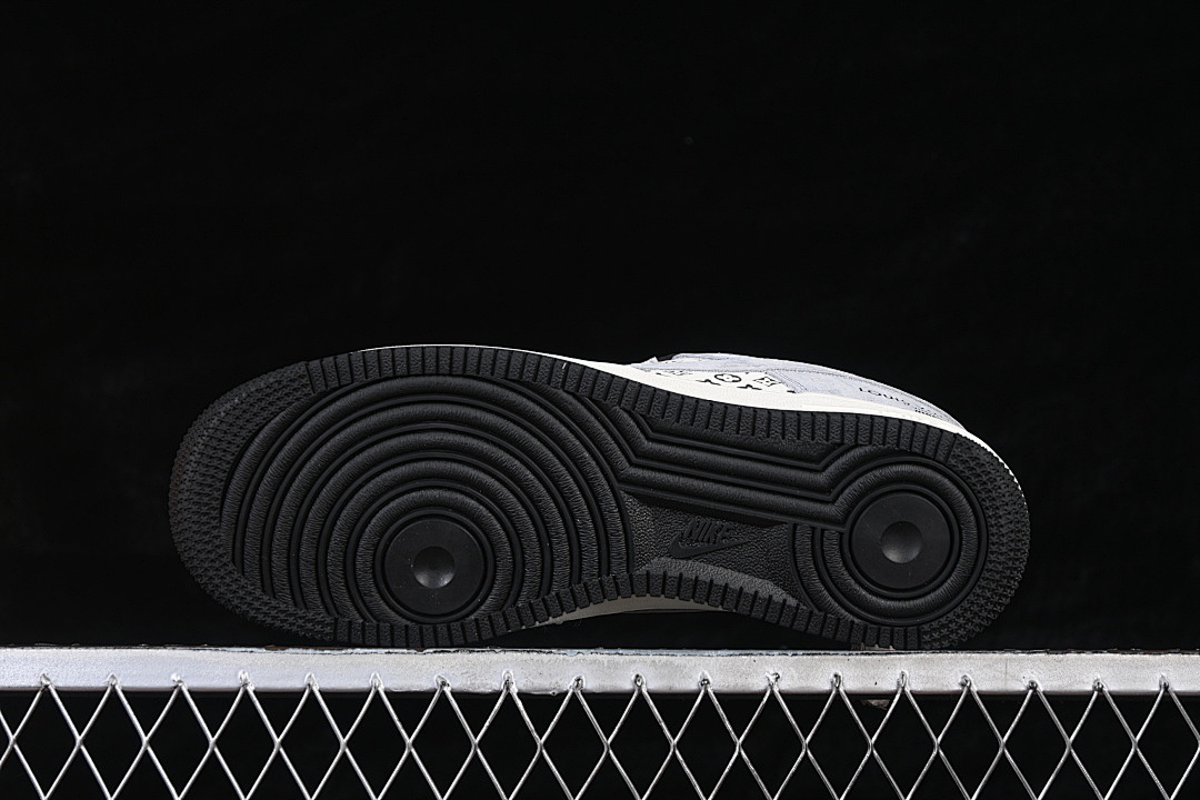 Nike [KG6699-F28]-[AIR FORCE 1 07 LOW WHITE/BLACK/GREY]-[WOMAN:36-39]-[MAN:40-45] - Image 15