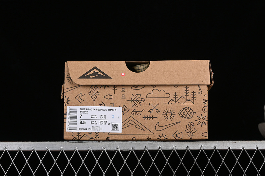 Nike [DV3864-101]-[PEGASUS TRAIL 5 SUMMIT WHITE/LIGHT OREWOOD BROWN/SAIL]-[WOMAN:36-39]-[MAN:40-46] - Image 12