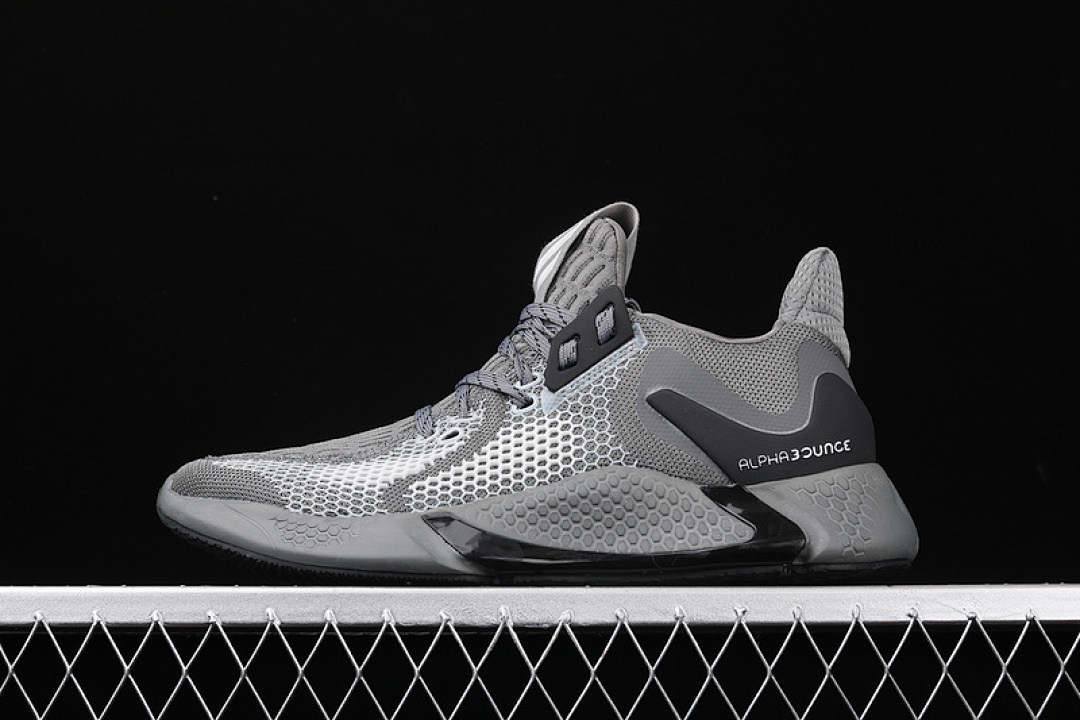 Unbranded [CG5585]-[ALPHABOUNCE INSTINCT SHOES CORE BLACK/GREY]-[WOMAN:36-39]-[MAN:40-45], photo 1