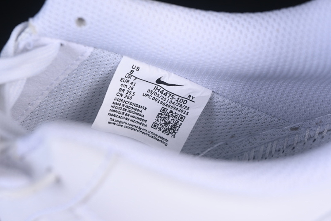 Nike [IH4475-100]-[AIR FORCE 1 07 LOW WHITE/BLUE]-[WOMAN:36-39]-[MAN:40-45] - Image 6