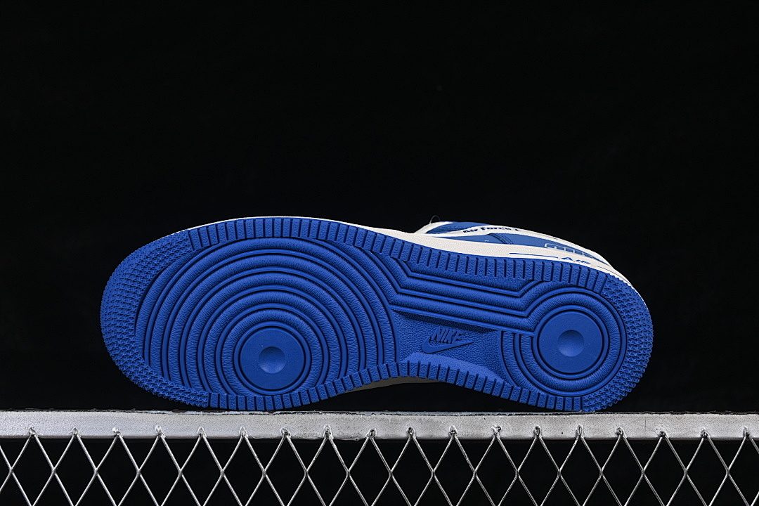 Nike [XD9314-612]-[AIR FORCE 1 07 LOW CASUAL SNEAKERS NAVY BLUE/WHITE]-[WOMAN:36-39]-[MAN:40-45] - Image 14