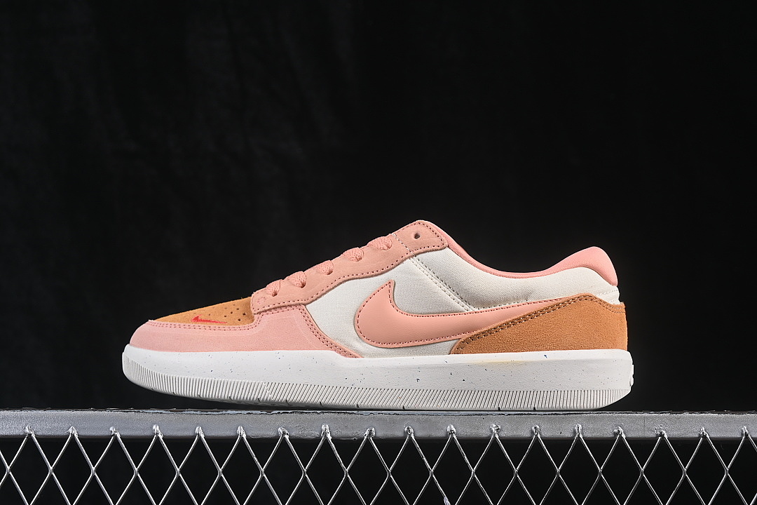 Unbranded [DV5477-103]-[FORCE 58 SIMPLE RETRO SKATE SHOES PINK/WHITE]-[WOMAN:36-39]-[MAN:40-45], photo 1