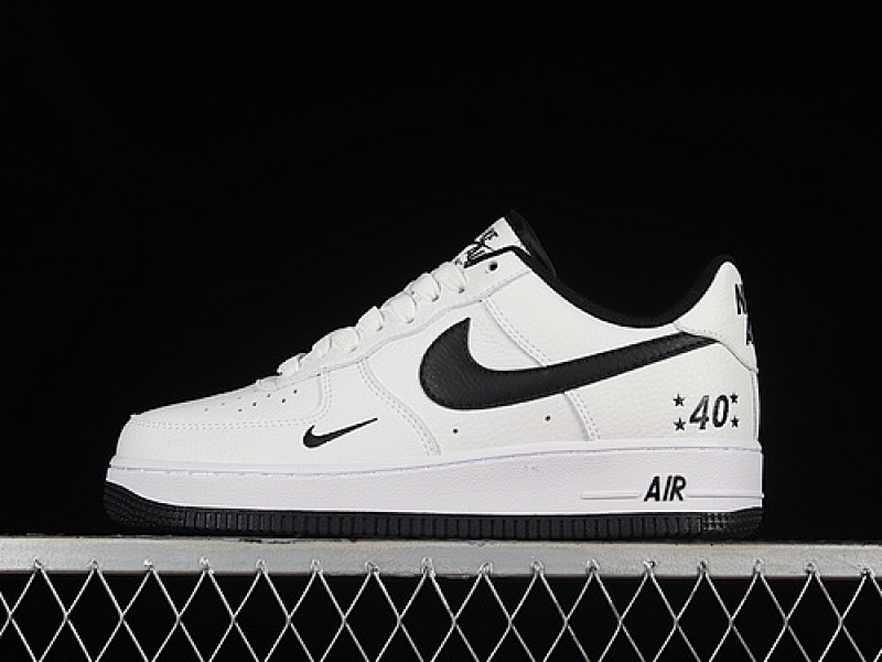 Nike Nike AIR FORCE 1 07 LOW BLACK/WHITE · MN5263-127, photo 1