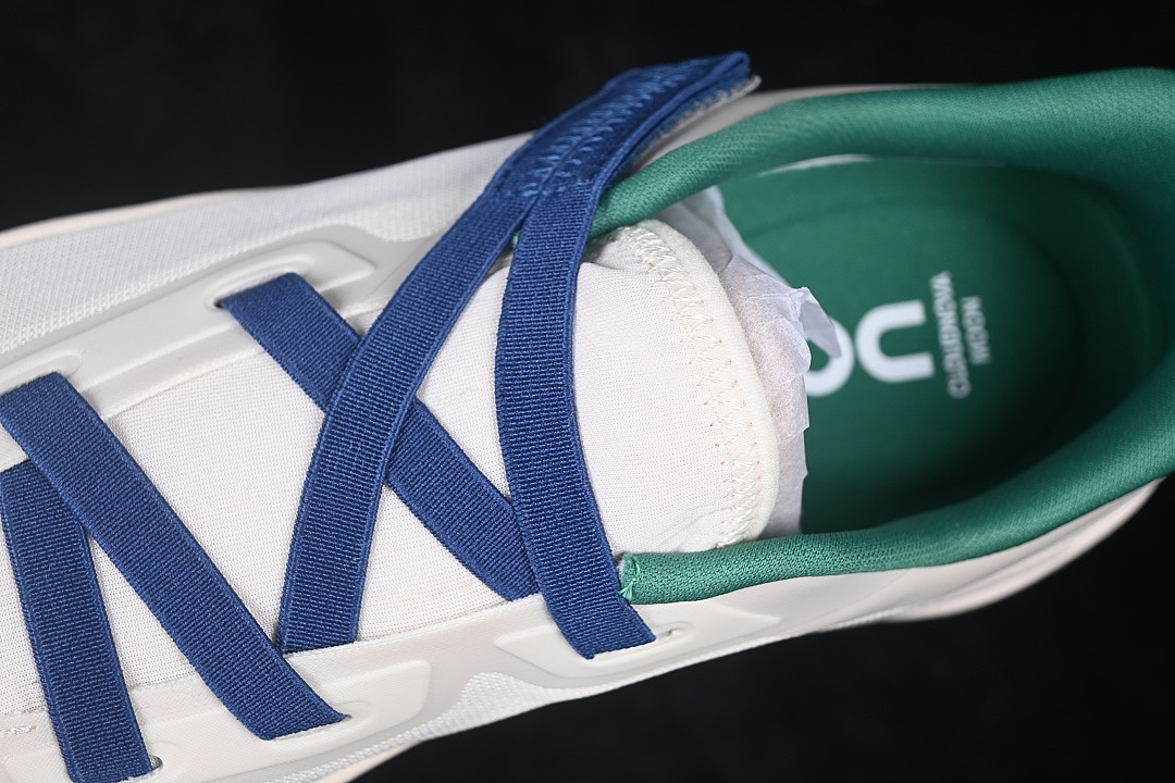 On Running [ON CLOUDNOVA MOON LOW-TOP CASUAL LIFESTYLE SHOES WHITE/BLUE/GREEN]-[WOMAN:36-39]-[MAN:40-45] - Image 9