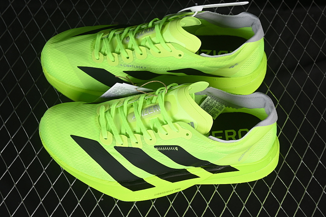 Adidas [JR6364]-[ADIZERO ADIOS PRO 4 LUCID LEMON/CORE BLACK/HALO SILVER]-[WOMAN:36-39]-[MAN:40-46] - Image 11