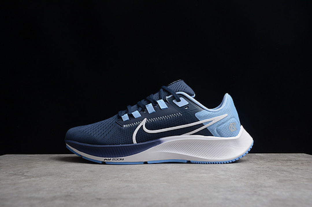 Nike [DJ0860-400]-[AIR ZOOM PEGASUS 38 UNC COLLEGE NAVY/VALOR BLUE/WHITE]-[MAN:39-45] - Image 2