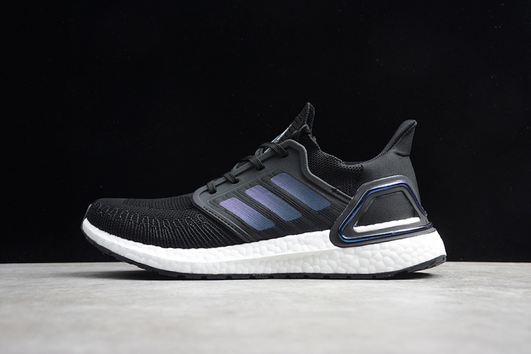 On Running On Running ULTRABOOST 20 SHOES CORE BLACK/BOOST BLUE VIOLET MET./WHITE · EG0692, photo 1