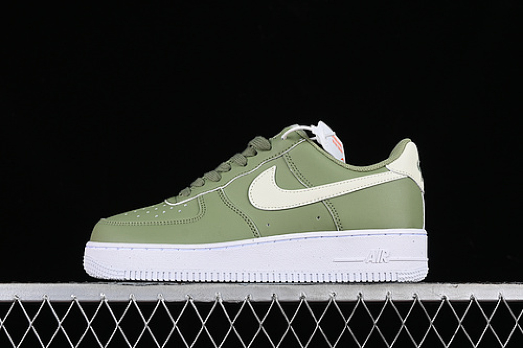 Nike [HF5062-386]-[AIR FORCE 1 07 LOW OIL GREEN/WHITE/GUM MEDIUM BROWN/SEA GLASS]-[UNISEX:36-45], photo 1