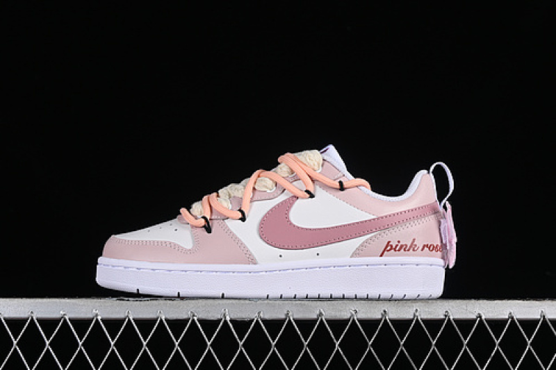 COURT BOROUGH WHITE/PINK · DQ5979-100, photo 1