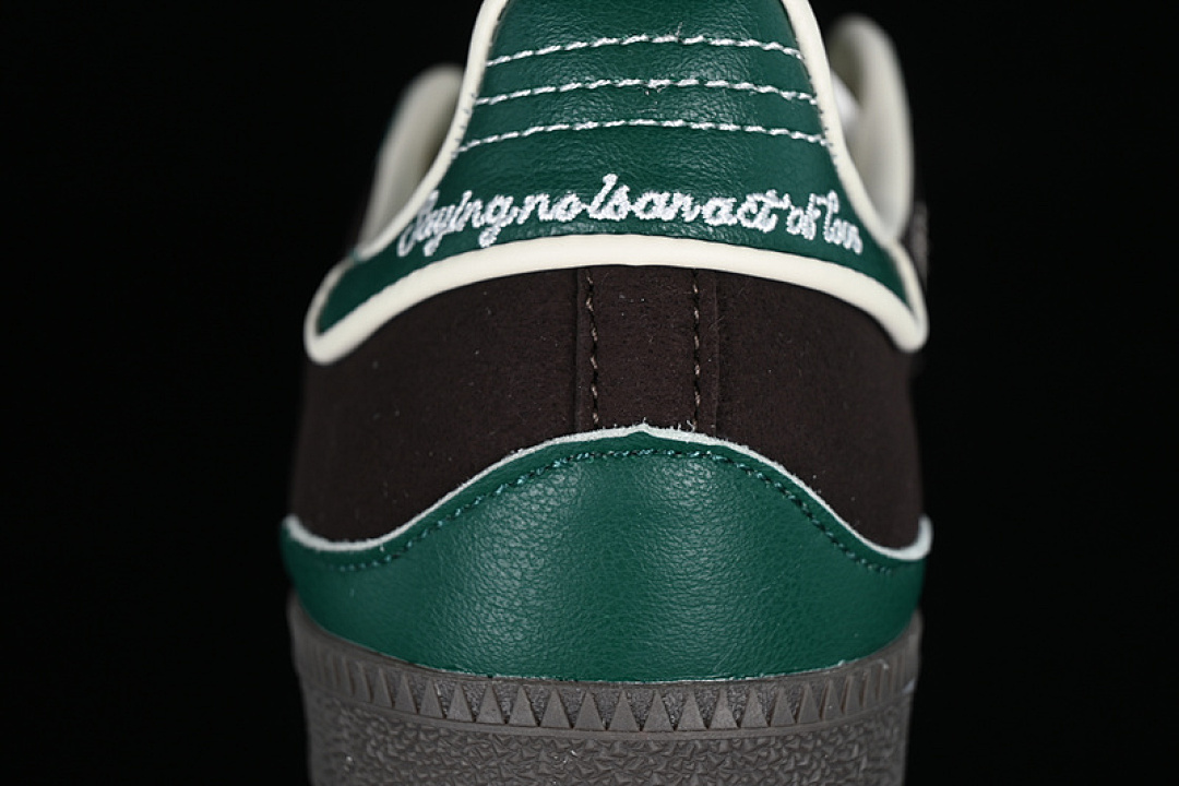 Adidas [ID6022]-[WALES BONNER SAMBA NOTITLE GREEN/BROWN]-[WOMAN:36-39]-[MAN:40-45] - Image 7