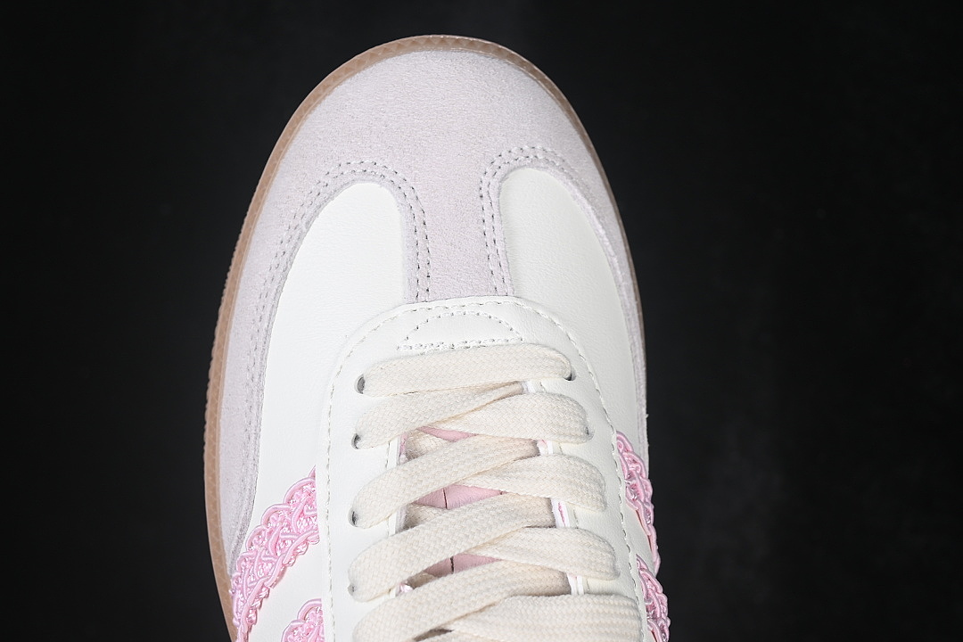 Adidas [HP5052]-[SAMBA JANE MARY LAZY LIFE SHOES LIGHT PINK/PINK]-[WOMAN:36-39]-[MAN:40-42] - Image 9