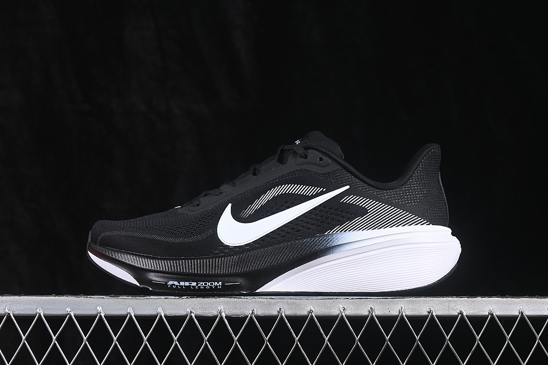 Nike [IB1873-001]-[AIR ZOOM PEGASUS 42 BREATHABLE RUNNING SHOES BLACK/WHITE]-[WOMAN:39]-[MAN:40-45], photo 1