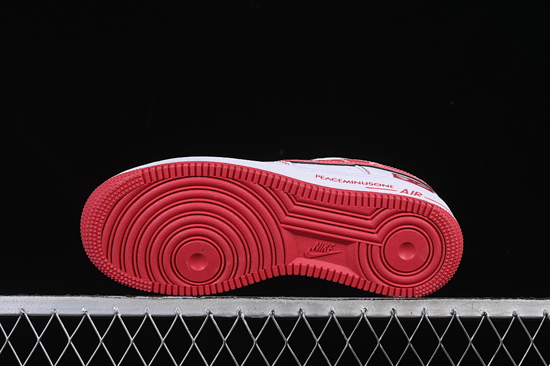 Nike [HV5999-008]-[AIR FORCE 1 07 LOW CASUAL SNEAKERS RED/WHITE]-[WOMAN:36-39]-[MAN:40-45] - Image 14