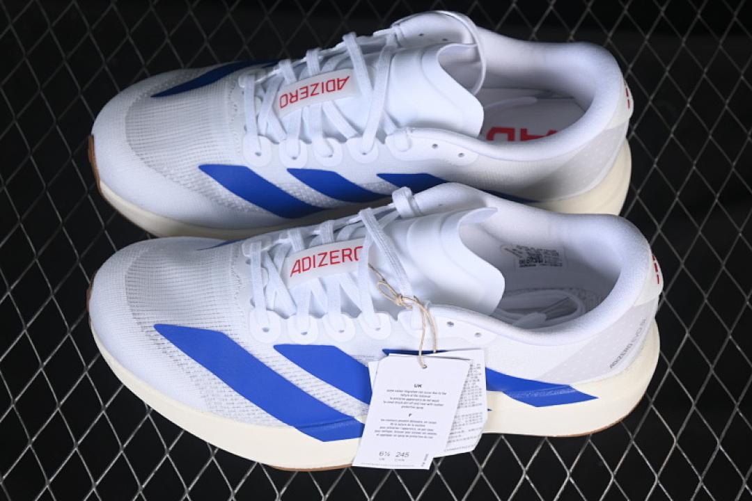 Adidas [JS4494]-[ADIZERO EVO SL WHITE/BLUE/RED]-[WOMAN:36-39]-[MAN:40-45] - Image 11