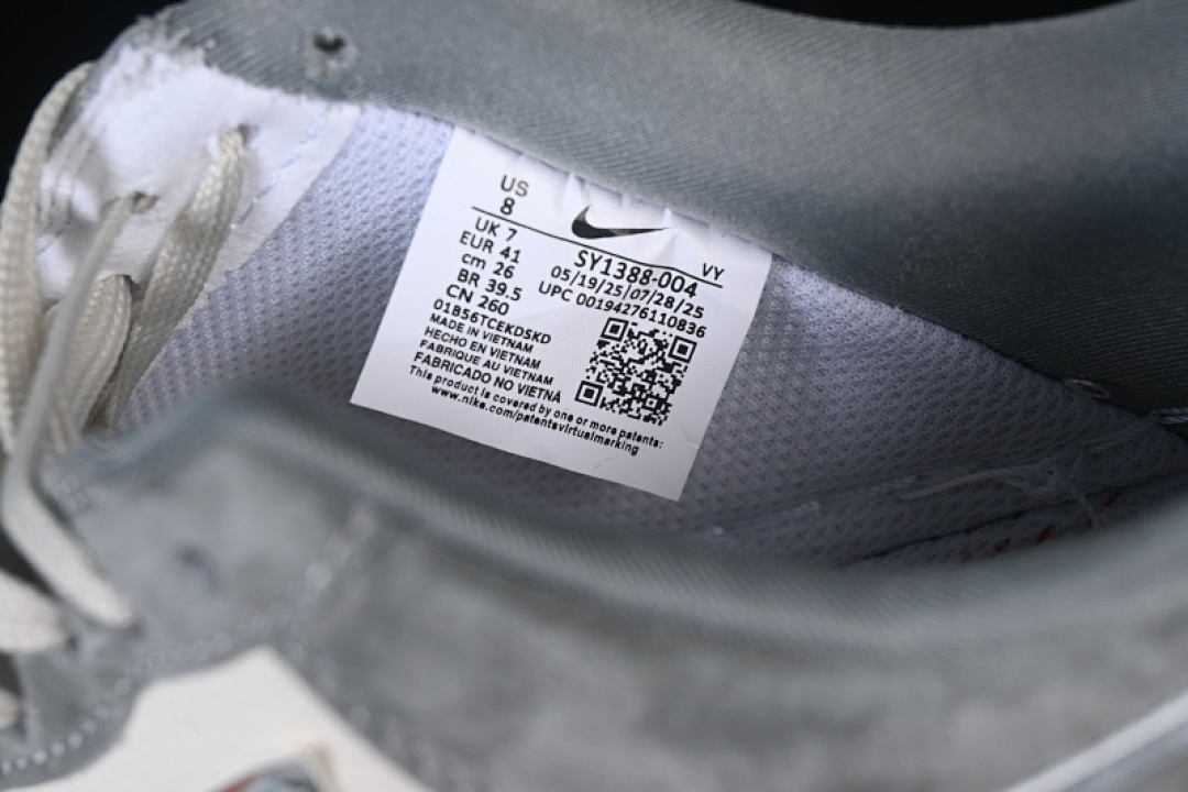 Nike [SY1388-004]-[AIR FORCE 1 07 LOW DARK GRAY/WHITE]-[WOMAN:36-39]-[MAN:40-45] - Image 5