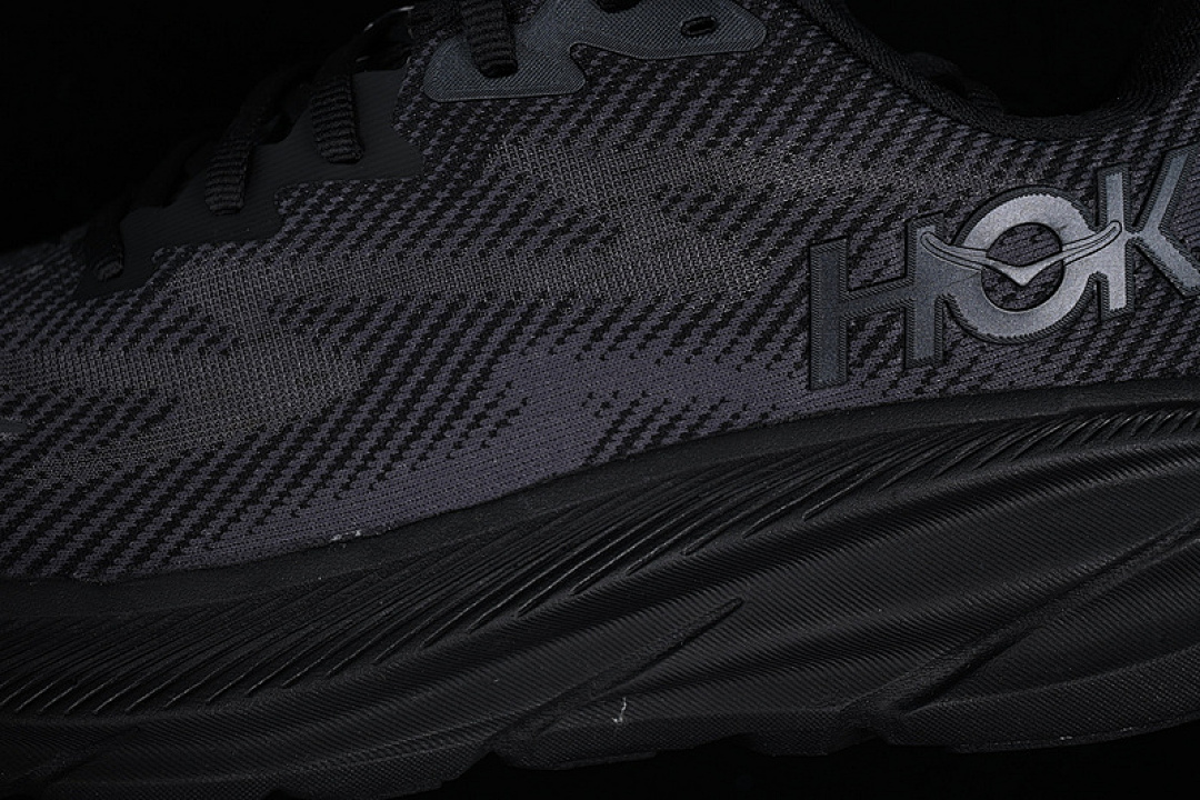 On Running [1132210 BBLC]-[HOKA CLIFTON 9 WIDE BLACK/GREY]-[MAN:39-45] - Image 8