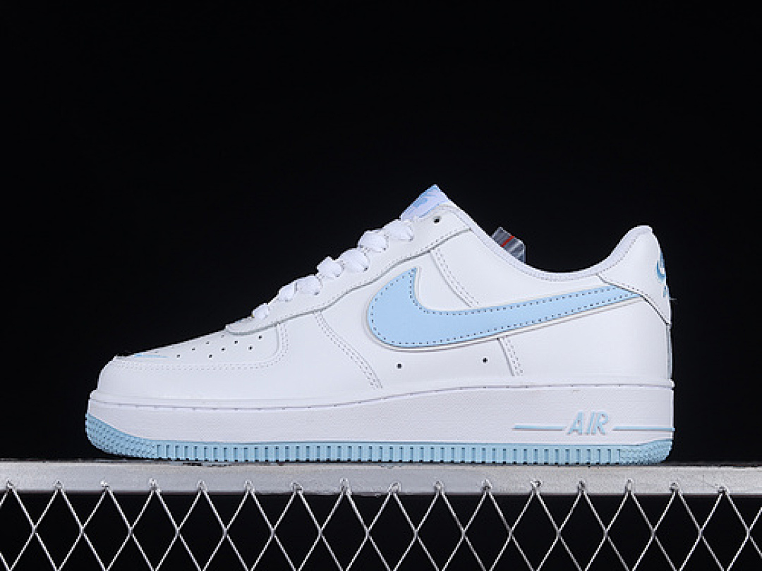 Nike [CV5696-962]-[ AIR FORCE 1 07 LOW WHITE/BLUE]-[WOMAN:36-39]-[MAN:40-45], photo 1