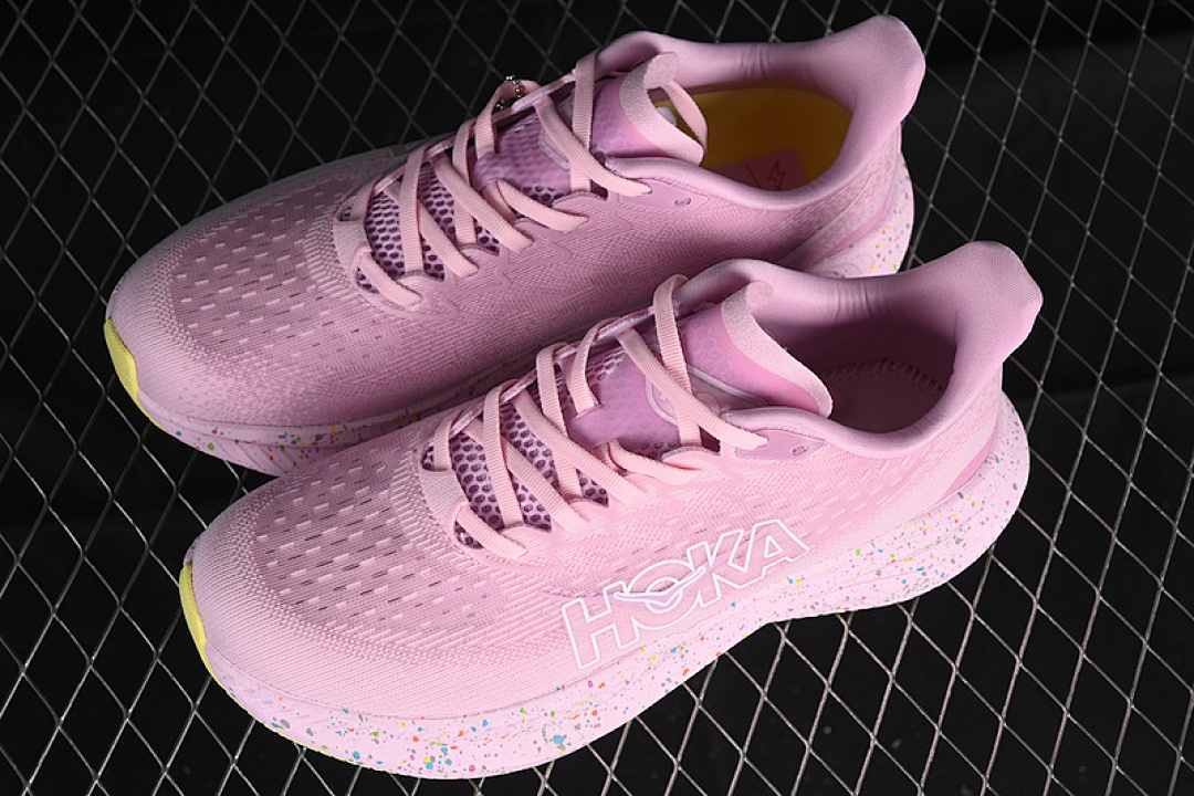 Chanel [1147810 PGH]-[HOKA ONE MACH 6 PINK/YELLOW]-[WOMAN:36-39]-[MAN:40-45] - Image 11