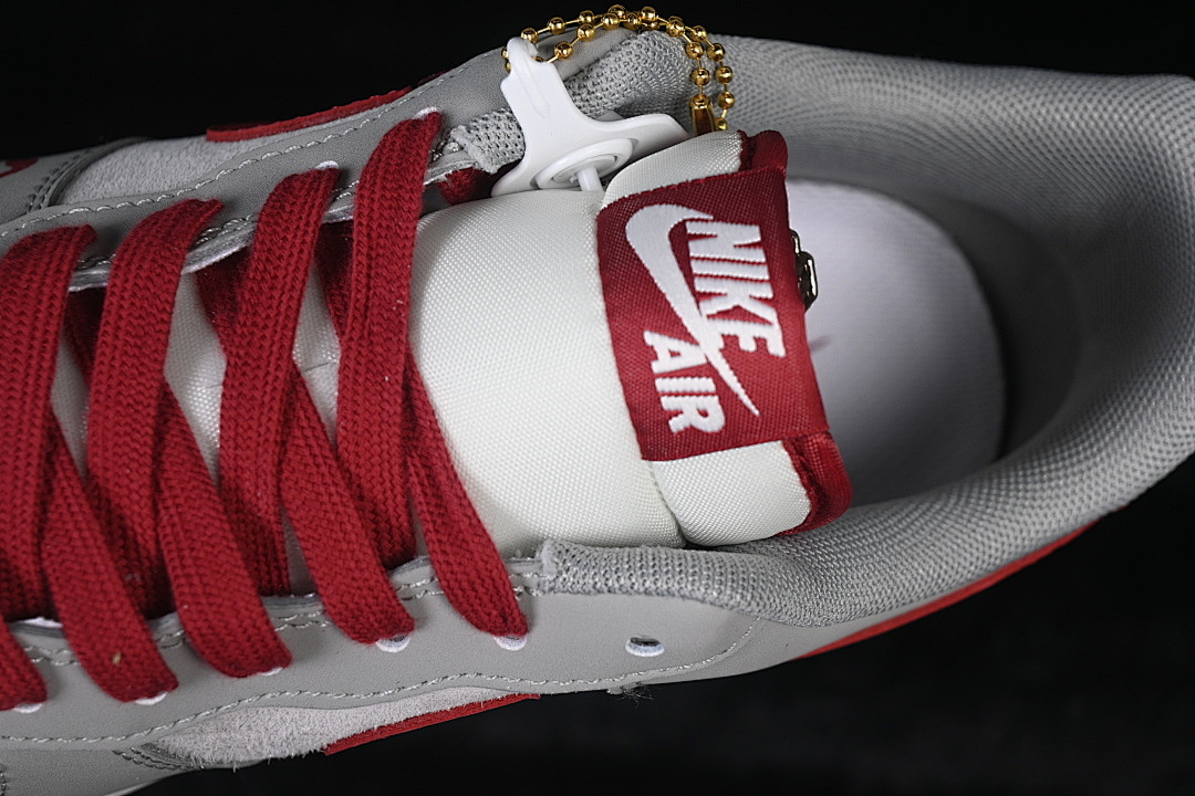 Nike [HT5088-621]-[AIR FORCE 1 07 LOW GREY/WHITE/RED]-[WOMAN:36-39]-[MAN:40-45] - Image 9