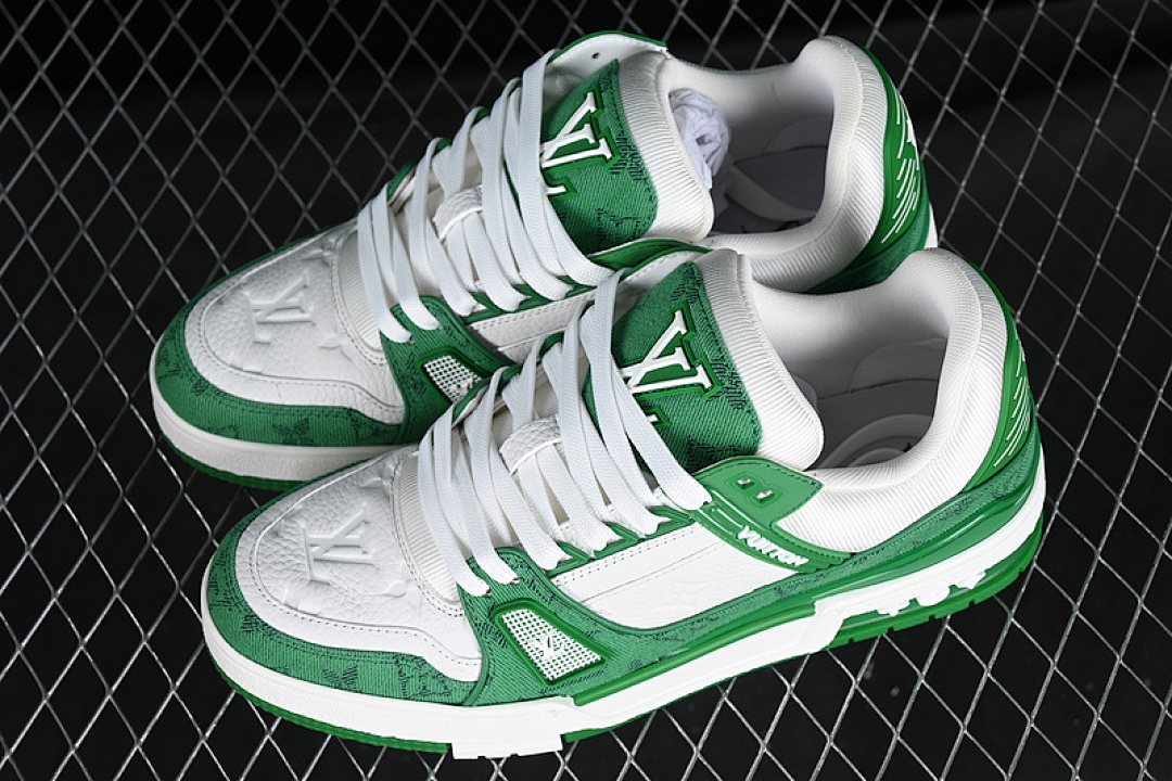 Louis Vuitton [TRAINER WHITE/GREEN]-[WOMAN:35-39]-[MAN:40-45] - Image 12