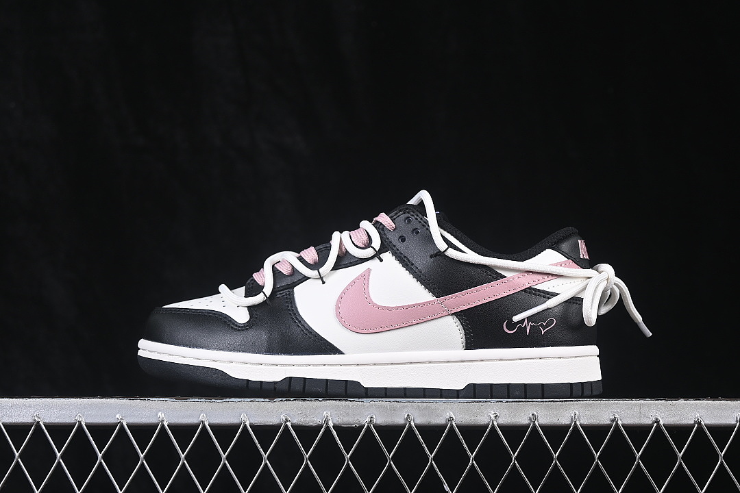 Unbranded [CW1590-100]-[DUNK LOW CASUAL SNEAKERS LIGHT PINK/WHITE/BLACK]-[WOMAN:35.5-39]-[MAN:40], photo 1