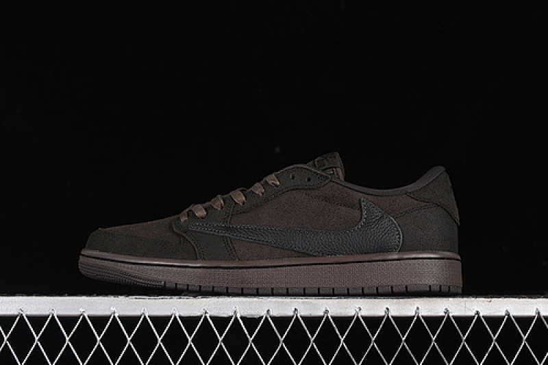 Jordan TRAVIS SCOTT X Jordan 1 LOW OG SP DARK MOCHA/BLACK/VELVET BROWN · DM7866-202, photo 1