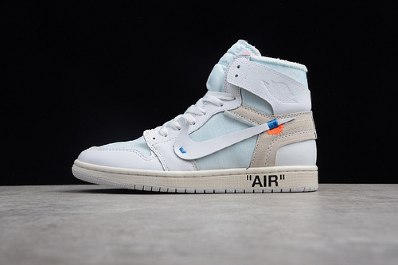 Off-White ST AIR Jordan 1 RETRO HIGH GS X OFF WHITE WHITE · AQ8296-100, photo 1