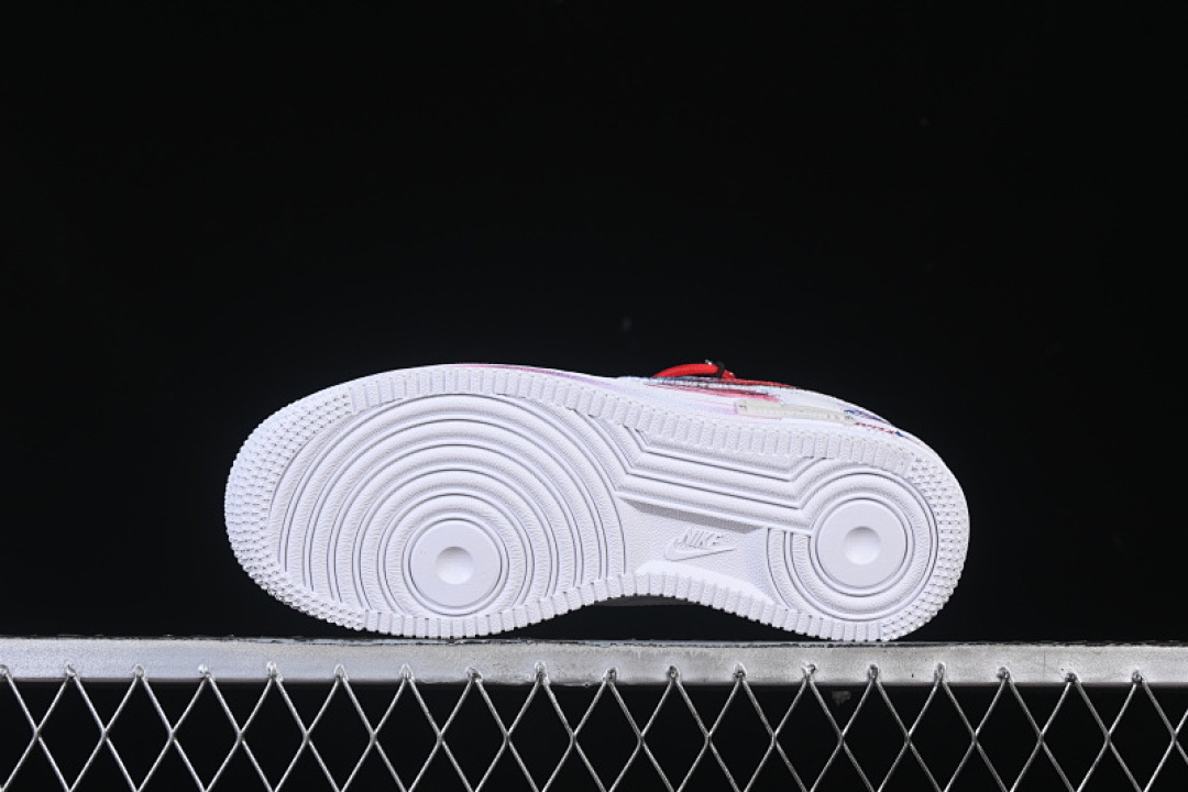Nike [521-621]-[AIR FORCE 1 07 LOW GEMINI WHITE/RED]-[WOMAN:36-39]-[MAN:40-45] - Image 15
