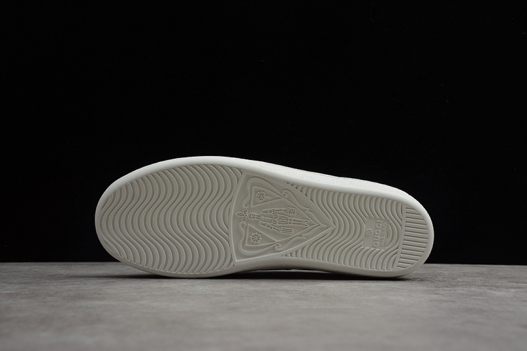 Gucci [GU*CCI ACE EMBROIDERED LOW-TOP SNEAKER WHITE/GREEN]-[WOMAN:35-39]-[MAN:40-44] - Image 12