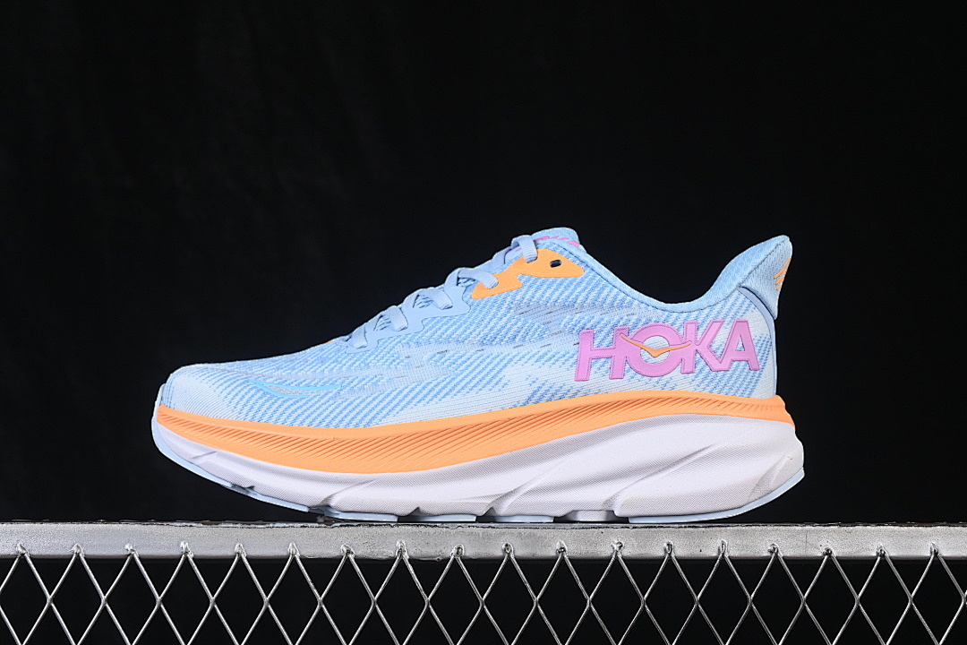 On Running [1132211-ABIW]-[KNITTED MESH RUNNING SHOES BLUE/ORANGE/BLUE]-[WOMAN:36-39]-[MAN:40-45] - Image 2