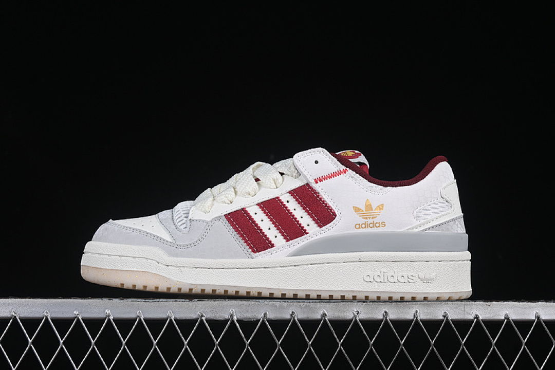Unbranded [JP9969]-[FORUM 84 LOW WHITE/GREY/RED]-[WOMAN:36-39]-[MAN:40-45], photo 1