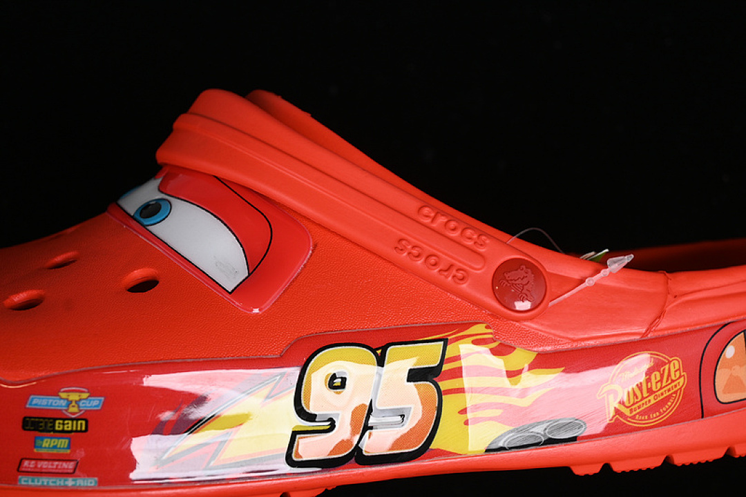 Crocs [CARS X CROCS CLASSICCLOG LIGHTNING MCQUEEN RED/ORANGE]-[WOMAN:36-39]-[MAN:40-44] - Image 7