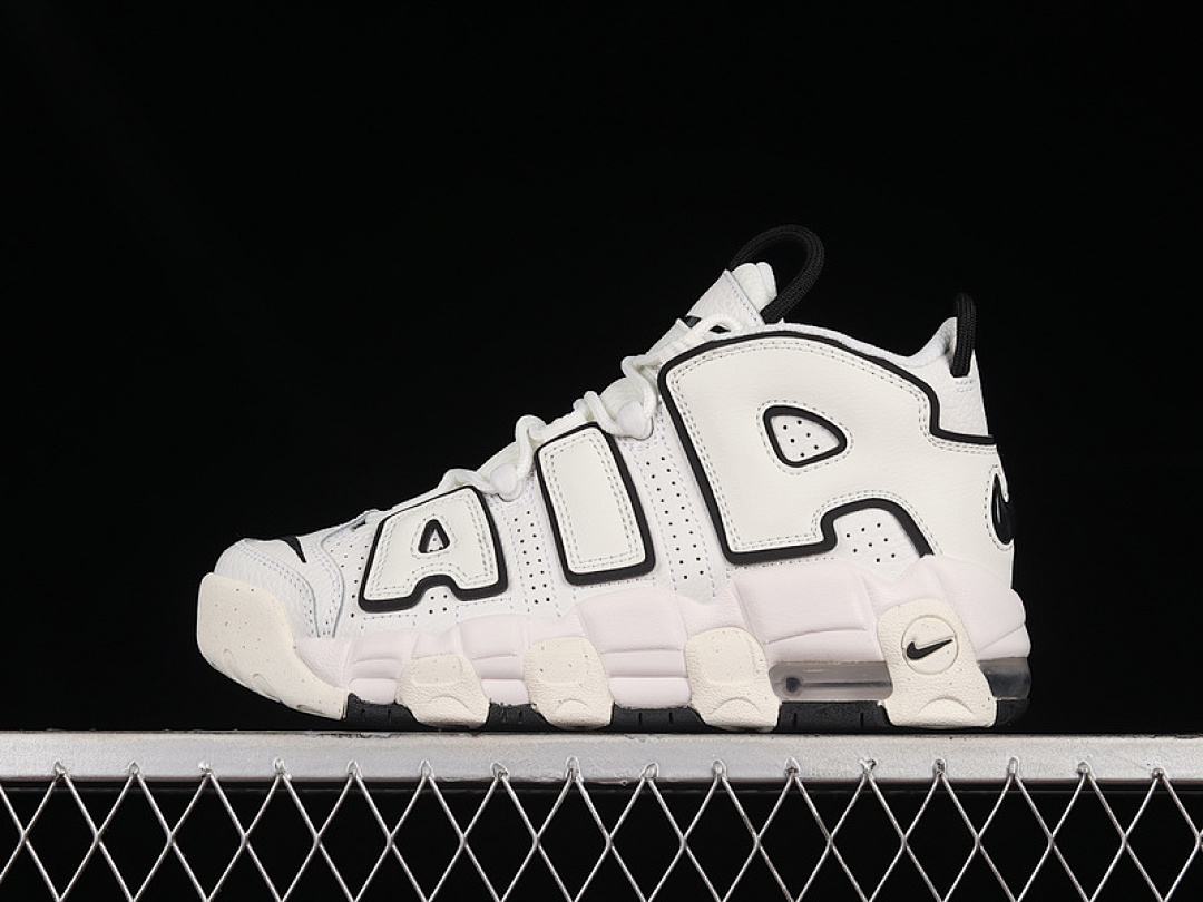 Nike [DO6718-100]-[AIR MORE UPTEMPO WHITE/WHITE/BLACK]-[WOMAN:36-39]-[MAN:40-46], photo 1